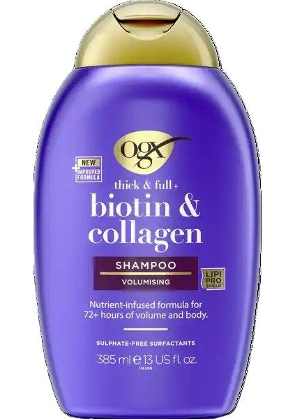 Ogx Biotin & Collagen Shampoo (385 ml)