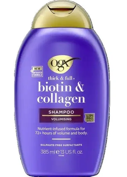 Ogx Biotin & Collagen Shampoo (385 ml)