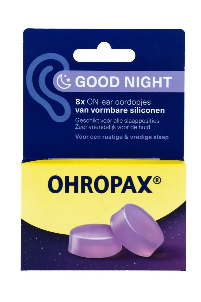 Ohropax Oordopjes Good Night (8 stuks)