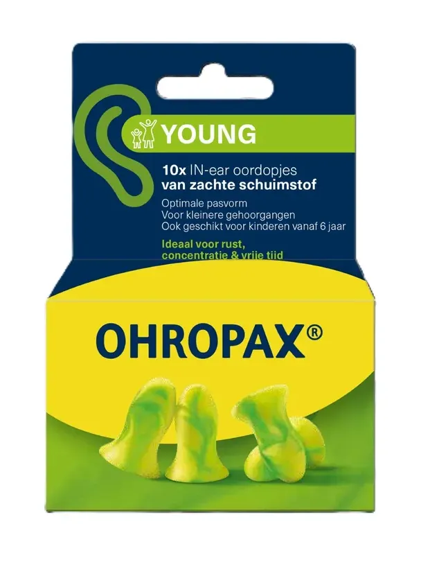 Ohropax Oordopjes Young (10 stuks)