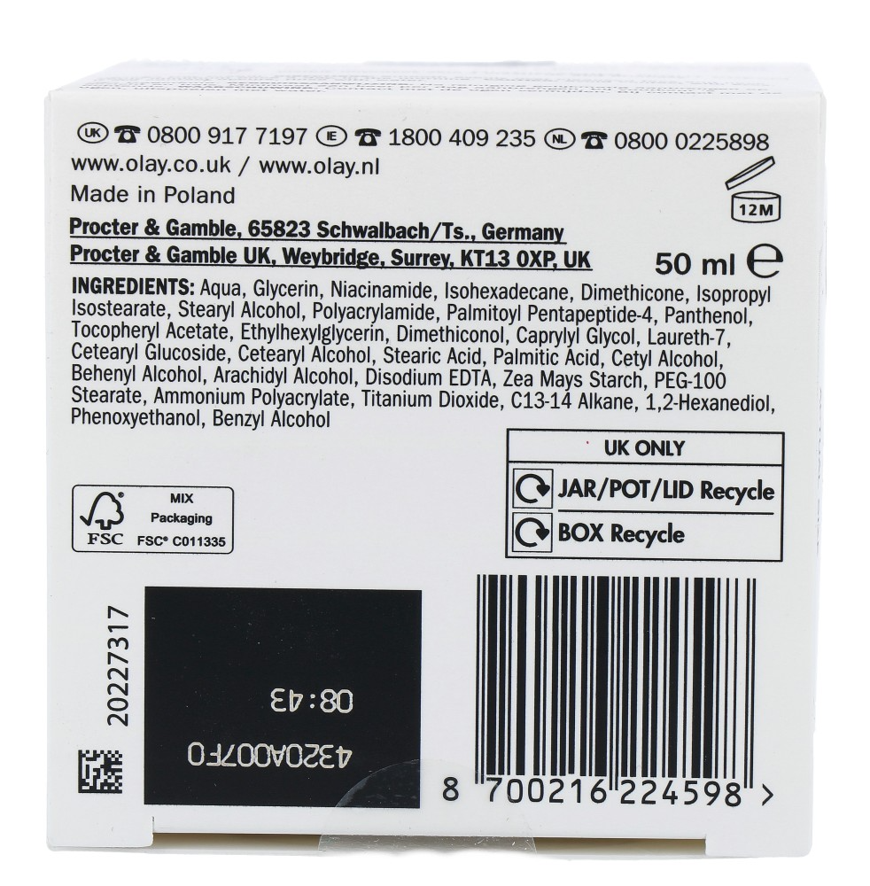 Olay Collagen Peptide Advanced Restoring Dagcrème (50 ml) - image 4