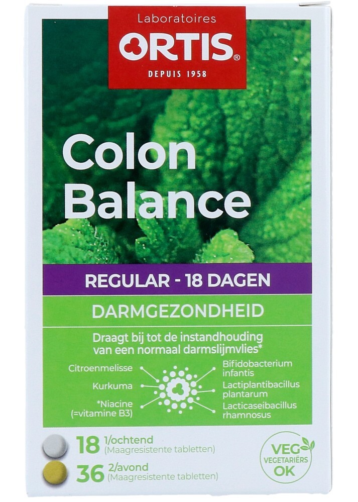 Ortis Colon Balance Regular (54 tabletten)
