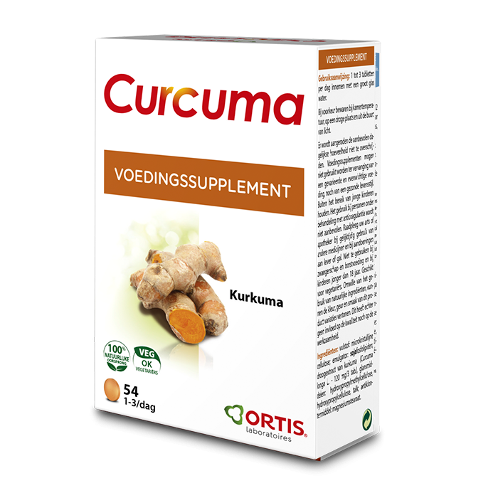 Ortis Curcuma Tabletten (54 tabletten)