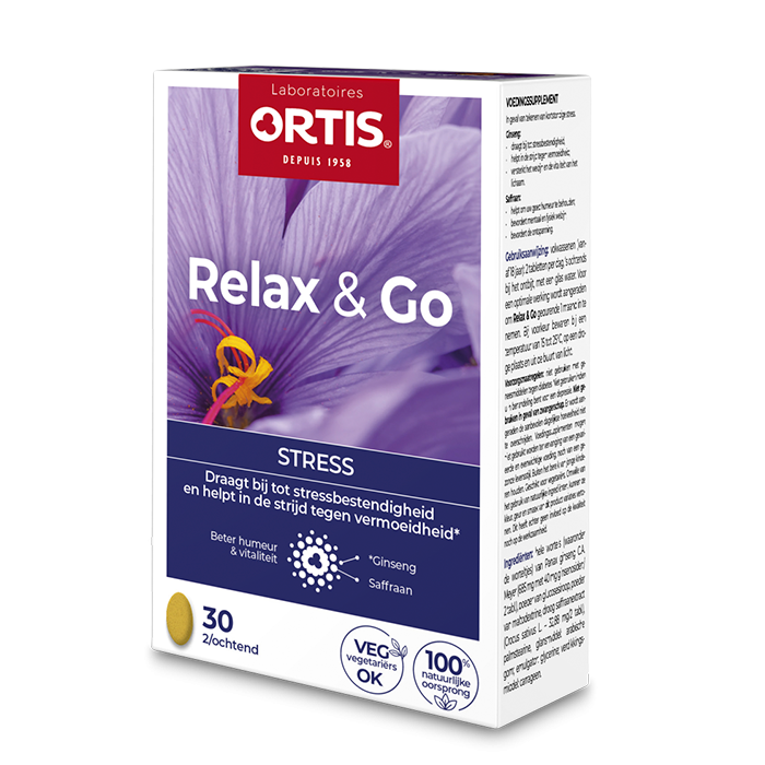 Ortis Relax & Go Stress Tabletten (30 capsules)