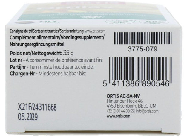 Ortis Ortilax Darmtransit Tabletten (90 tabletten) - image 4