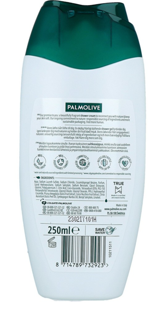 Palmolive Naturals Coconut & Milk Shower Cream (250 ml)