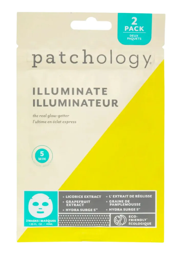 Patchology Illuminate Sheet Mask (2 stuks)