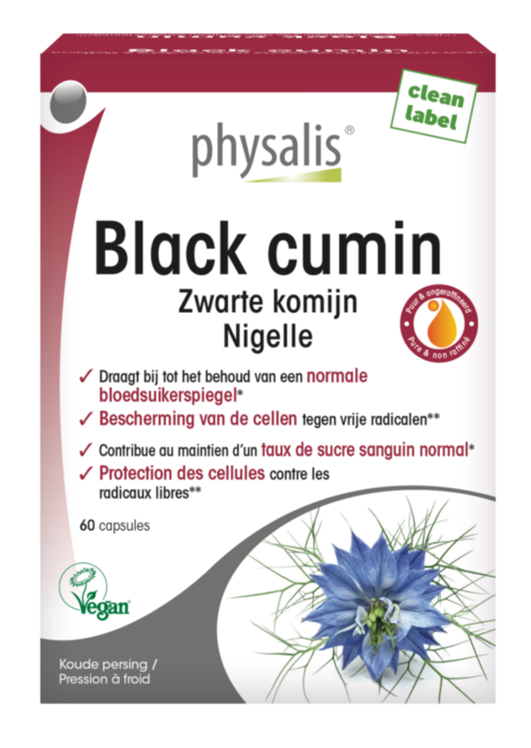 Physalis Black Cumin Capsules (60 capsules)
