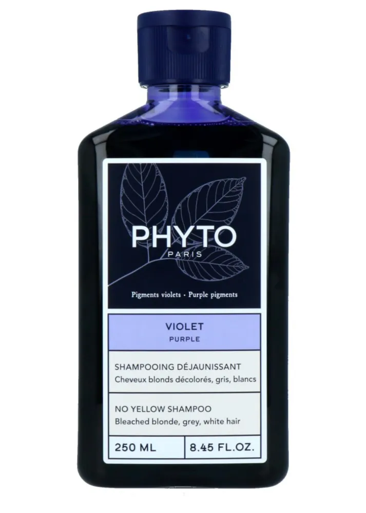 Phyto No Yellow Violet - Zilvershampoo (250 ml)