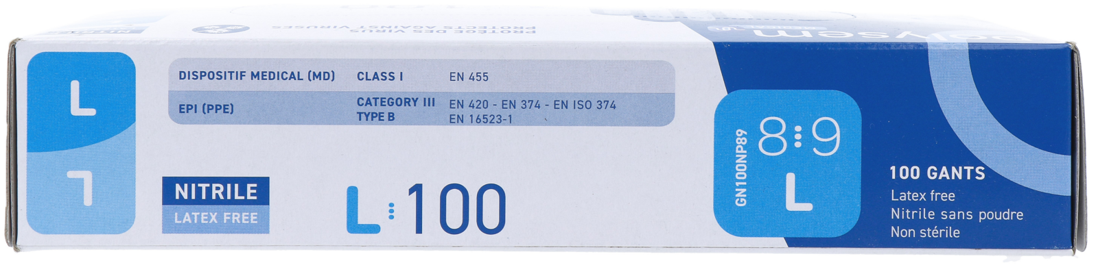 Polysem Nitril Handschoenen Maat L (100 stuks) - image 2