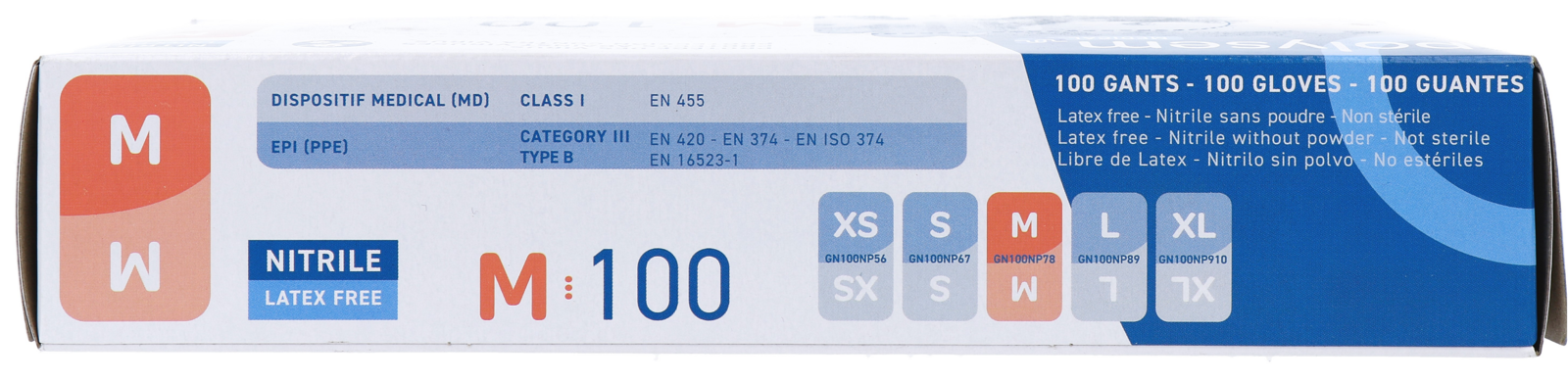 Polysem Nitril Handschoenen Maat M (100 stuks) - image 2