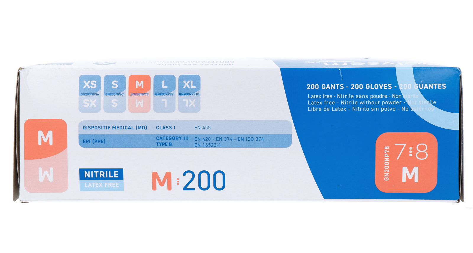 Polysem Nitril Handschoenen Maat M (200 stuks) - image 2