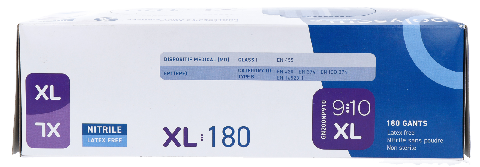 Polysem Nitril Handschoenen XL (180 stuks) - image 2