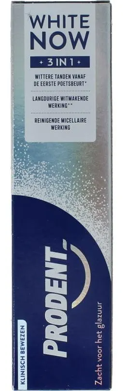 Prodent White Now 3-in-1 Tandpasta (75 ml)