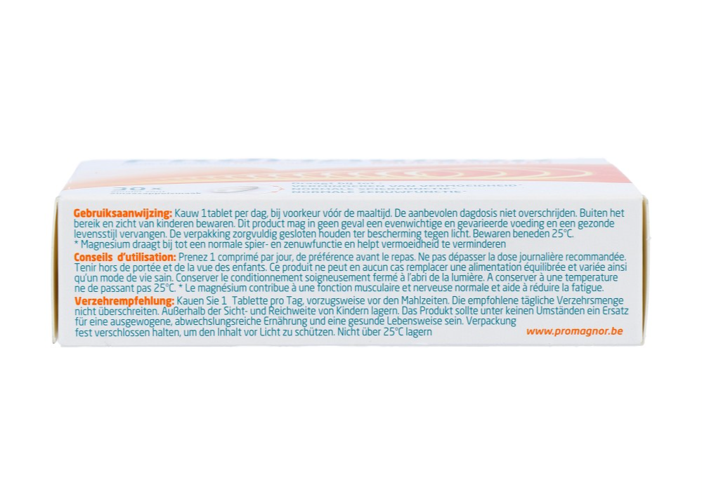 Promagnor Kauwtabletten (30 kauwtabletten) - image 3