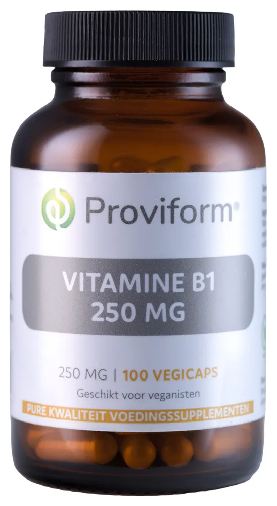 Proviform Vitamine B1 250mg Capsules (100 vegetarische capsules)