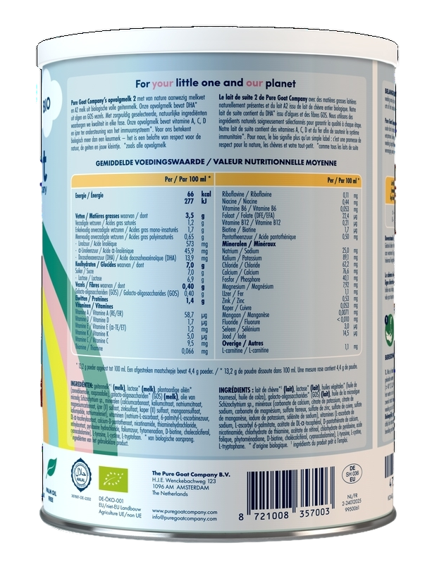 Pure Goat Opvolgmelk 2 (400 gr) - image 2