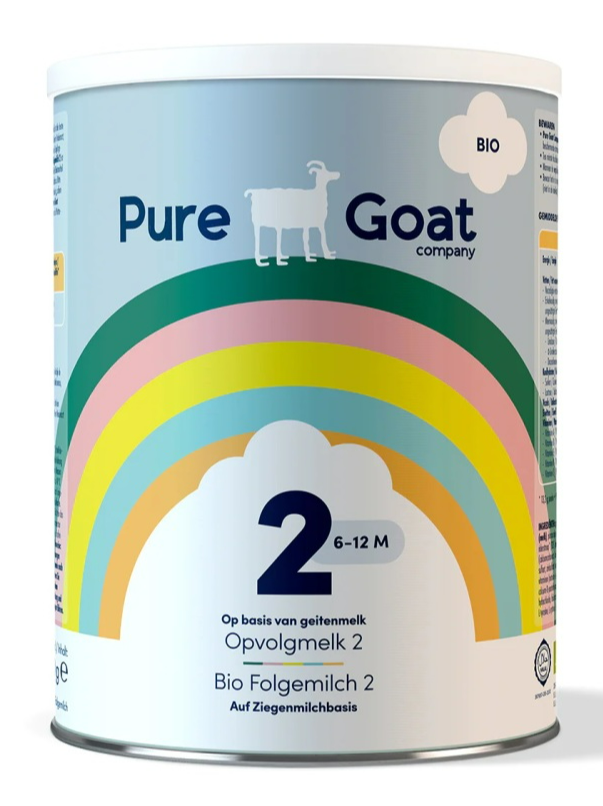 Pure Goat Opvolgmelk 2 Bio (400 gr)