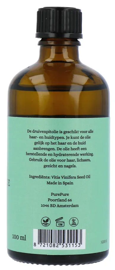 PurePure Druivenpit Olie (100 ml)