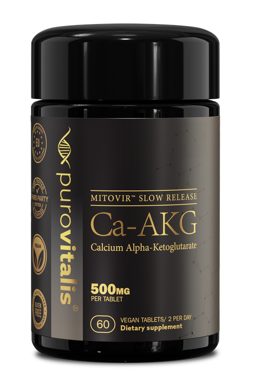 Purovitalis Ca-akg Calcium Alpha-ketoglutarate Tabletten (60 tabletten)