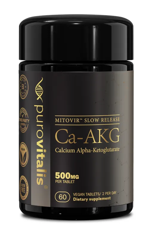 Purovitalis Ca-akg Calcium Alpha-ketoglutarate Tabletten (60 tabletten)