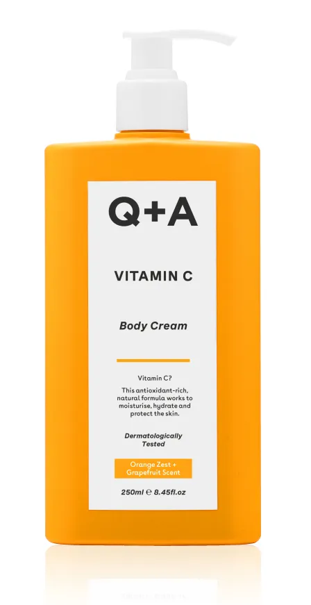 Q+A Vitamine C Body Cream Orange Grapefruit (250 ml)
