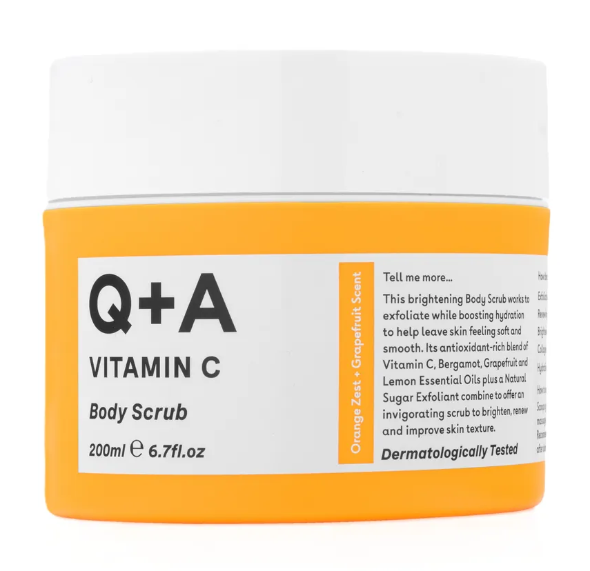 Q+A Bodyscrub Vitamine C (200 ml)