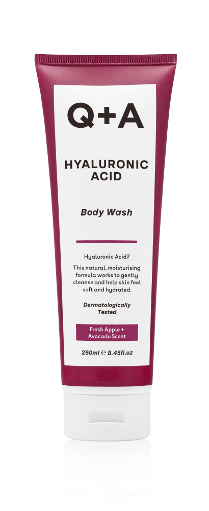 Q+A Hyaluronic Acid Body Wash Apple Avocado (250 ml)