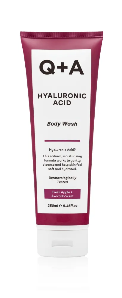Q+A Hyaluronic Acid Body Wash Apple Avocado (250 ml)