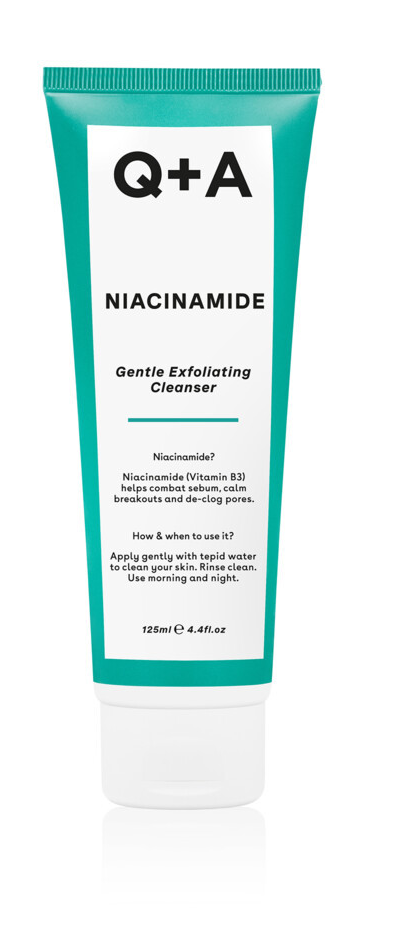 Q+A Niacinamide Gentle Exfoliating Cleanser (125 ml)