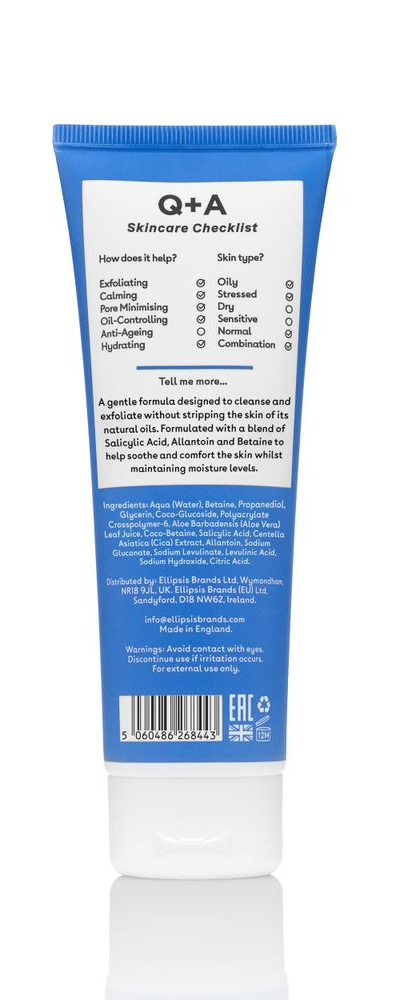 Q+A Salycylic Acid Daily Cleanser (125 ml)