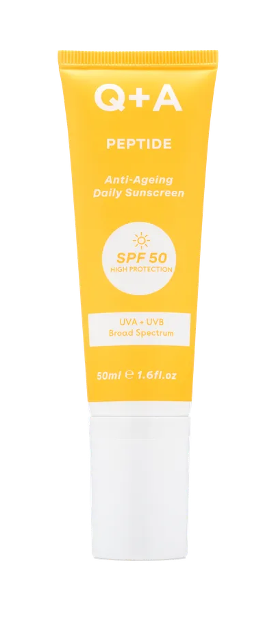 Q+A Zonnebrandcrème Peptide SPF (50 ml) - image 4