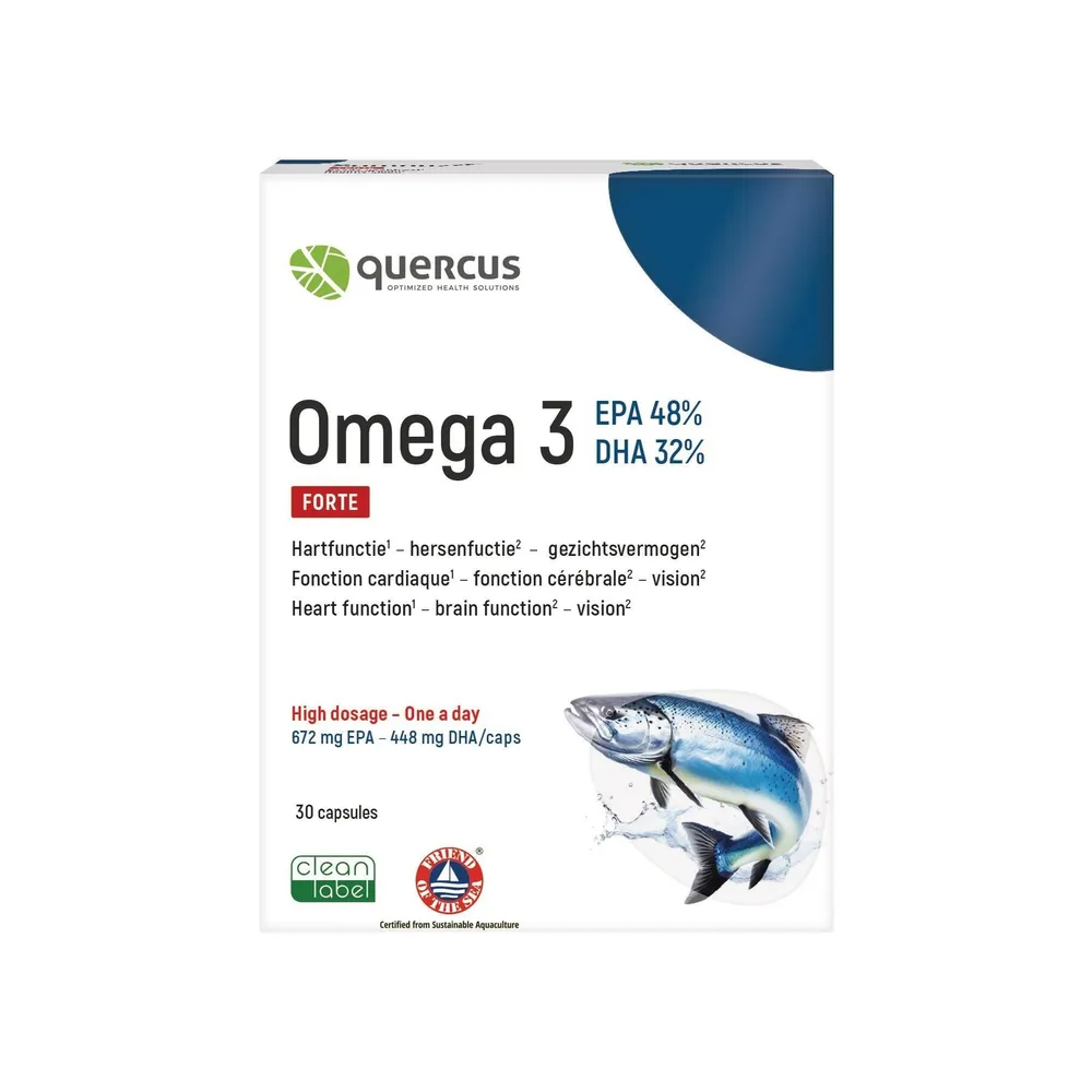 Quercus Omega 3 Forte Capsules (30 capsules)