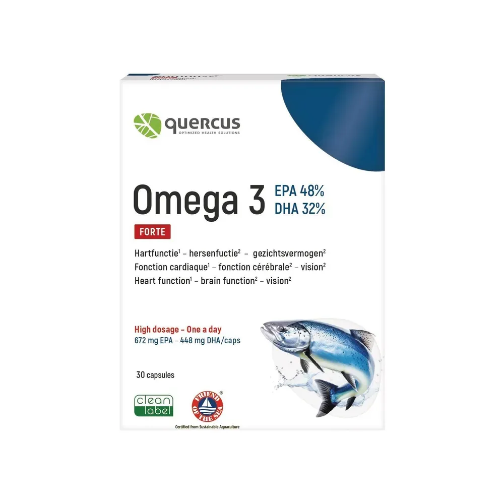 Quercus Omega 3 Forte Capsules (30 capsules)