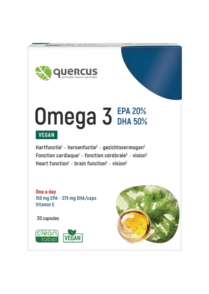 Quercus Omega 3 Vegan Capsules (30 capsules)