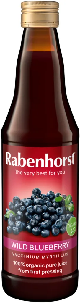 Rabenhorst Bosbessensap (330 ml)