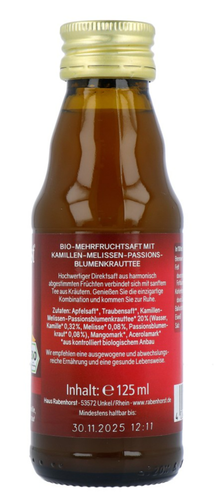 Rabenhorst in Balans Mini Biologische Sap (125 ml)