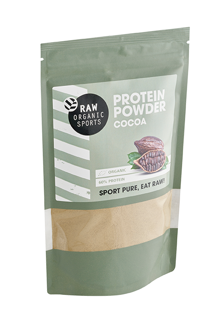 Raw Organic Sports Protein Powder Cocoa (250 gr)
