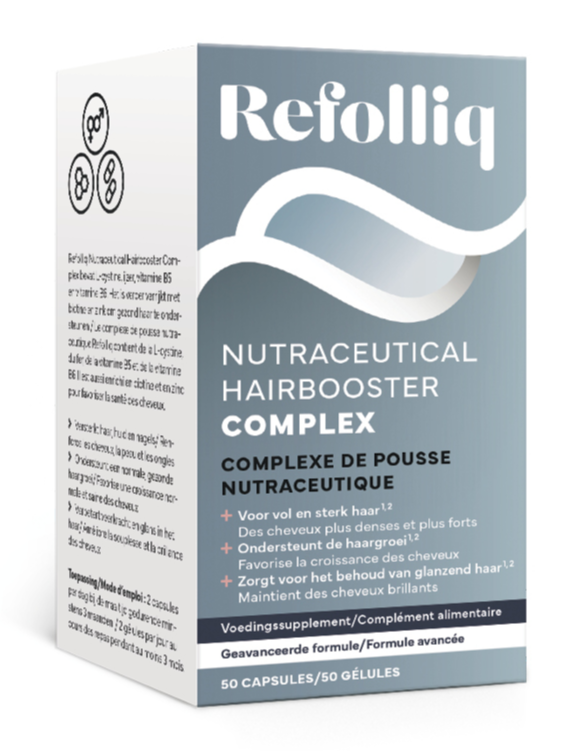 Refolliq Nutraceutical Hairbooster Complex Capsules (50 stuks)