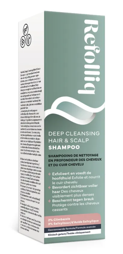 Refolliq Deep Cleansing Hair & Scalp Shampoo (200 ml)