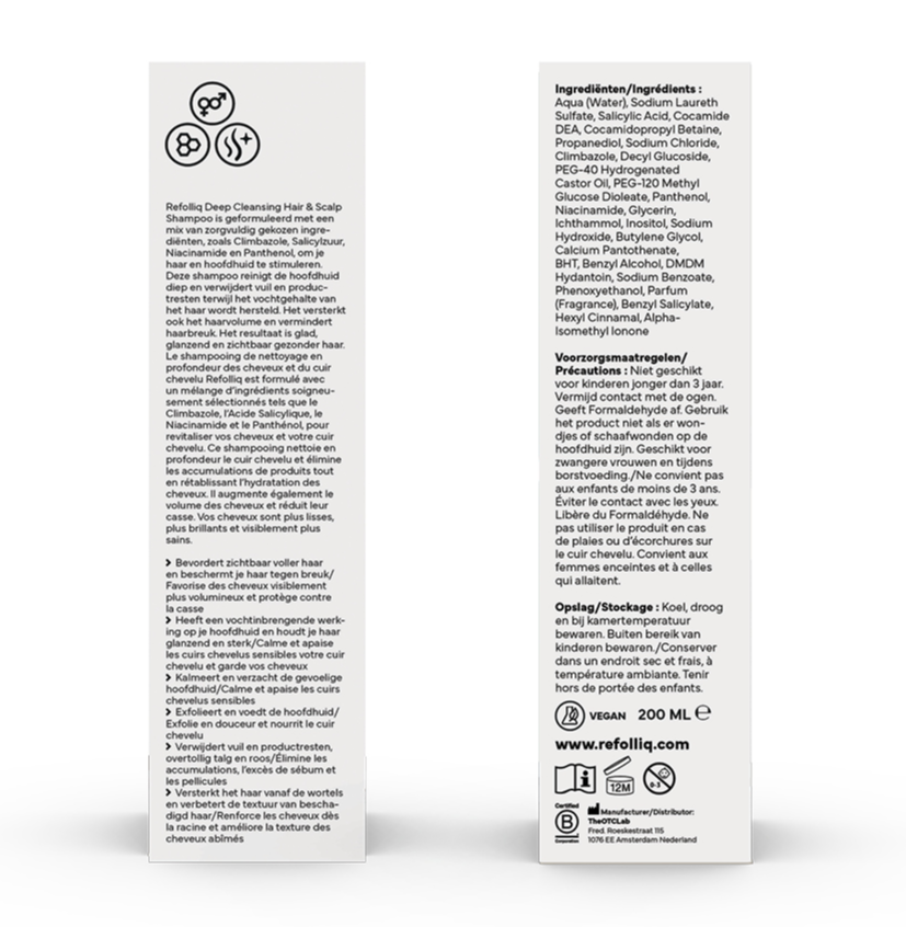 Refolliq Deep Cleansing Hair & Scalp Shampoo (200 ml) - image 5