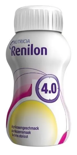 Nutricia Renilon 4.0 Abrikoos 4-pack (125 ml)