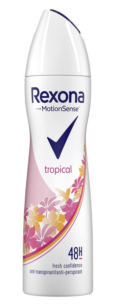 Rexona Women Fragrance Tropical Deodorant Spray (150 ml)