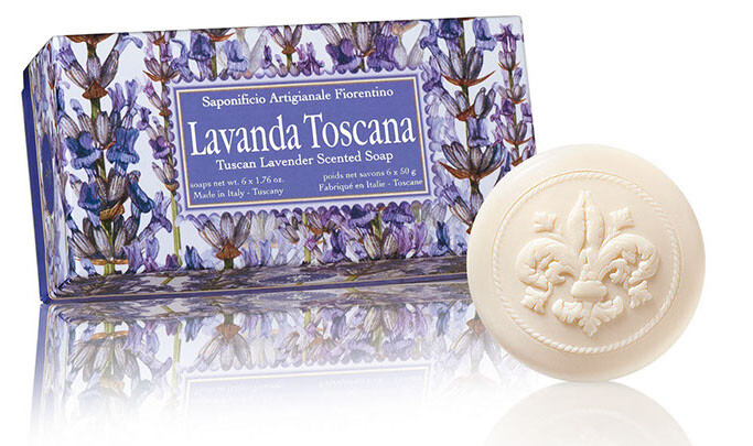 Saponificio Artigianale Fiorenti No Tuscan Lavender Scented Soap (6 stuks)