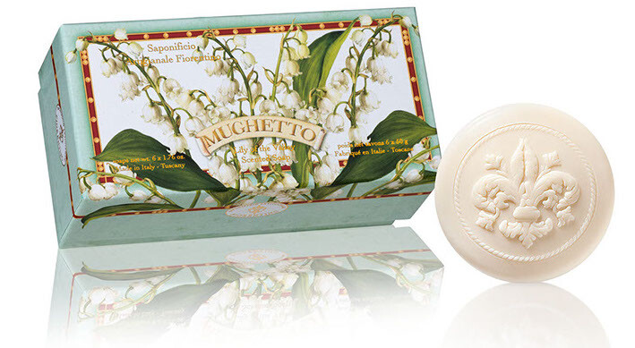 Saponificio Artigianale Fiorenti No Lily of The Valley Scented Soap (6 stuks)