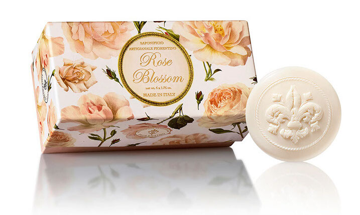 Saponificio Artigianale Fiorenti No Rose Blossom Scented Soap (6 stuks)