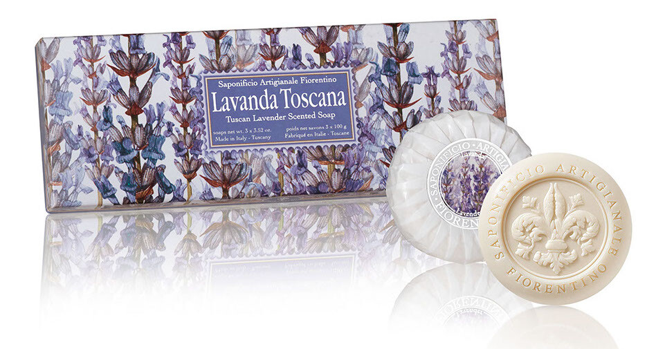 Saponificio Artigianale Fiorenti No Tuscan Lavender Soap (3 stuks)