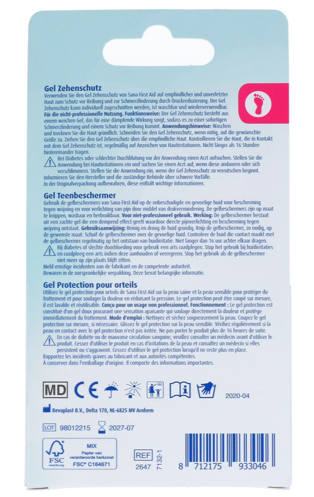 Sana First Aid Gel Teenbeschermer (1 stuk)