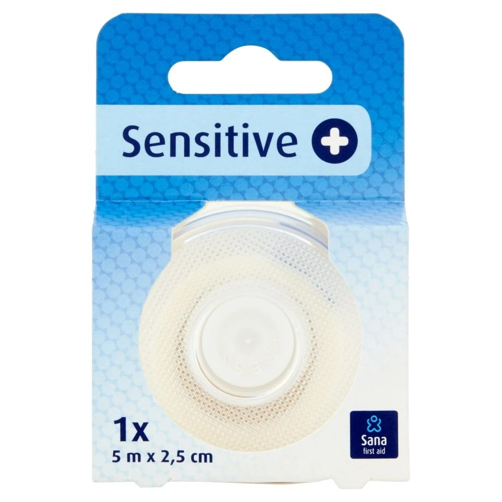 Sana First Aid Hechtpleister Sensitive 2,5cm (1 stuk)