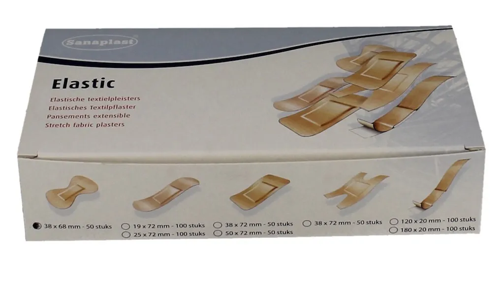 Bevaplast Elastische Textiel Vlinder Strips (50 stuks)